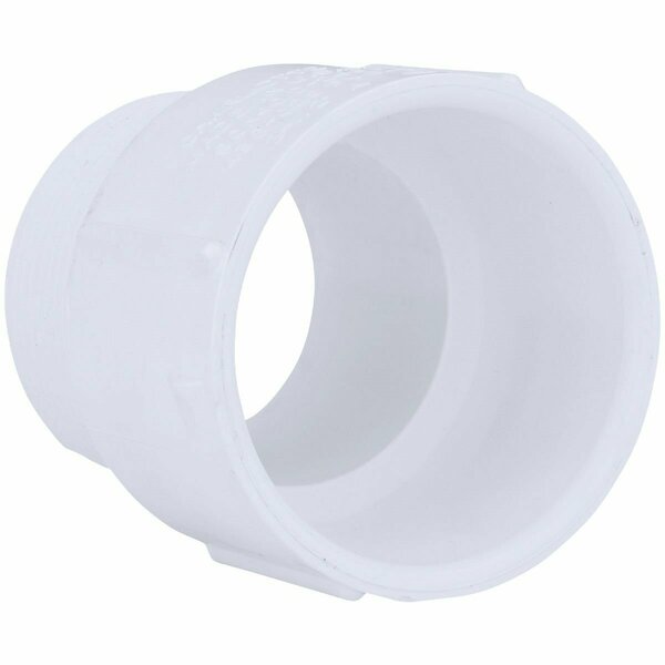 Charlotte Pipe And Foundry 2-1/2 In. x 2-1/2 In. Schedule 40 Male PVC Adapter PVC 02109  1700HA